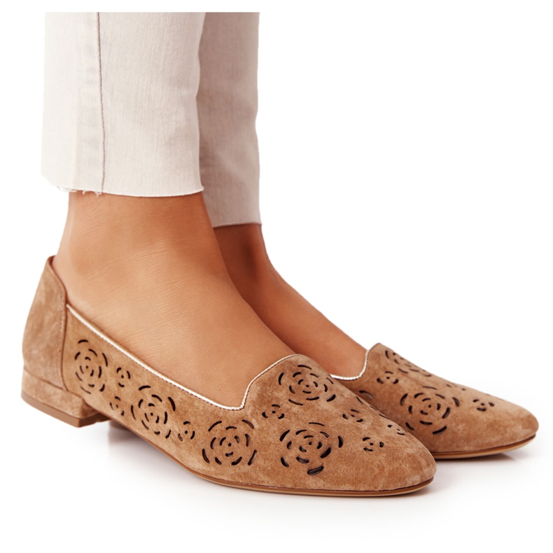 Mocasines Calados Sergio Leone BL627 Rojo marrón