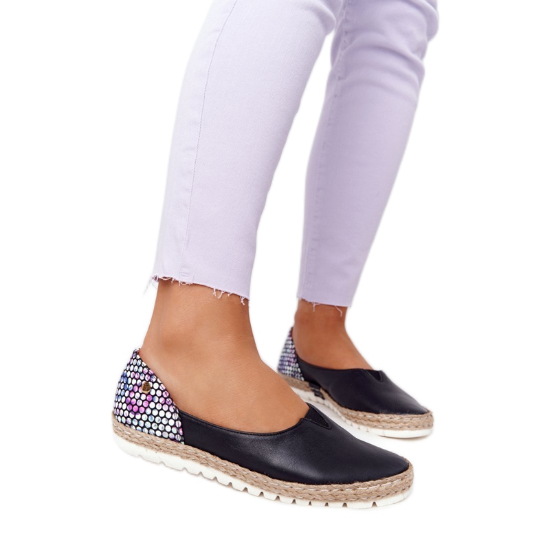 Maciejka 05056-01 Bailarinas Piel Negra negro multicolor Maciejka 05056-01 Bailarinas Piel Negra negro multicolor