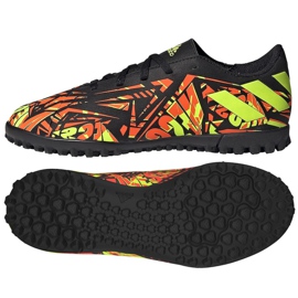 Botas de fútbol adidas Nemeziz Messi.4 Tf Jr FW7311 multicolor naranja