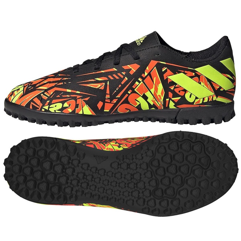 Botas de fútbol adidas Nemeziz Messi.4 Tf Jr FW7311 multicolor naranja Botas de fútbol adidas Nemeziz Messi.4 Tf Jr FW7311 multicolor naranja