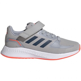 Zapatillas adidas Runfalcon 2.0 Jr FZ0115 gris Zapatillas adidas Runfalcon 2.0 Jr FZ0115 gris