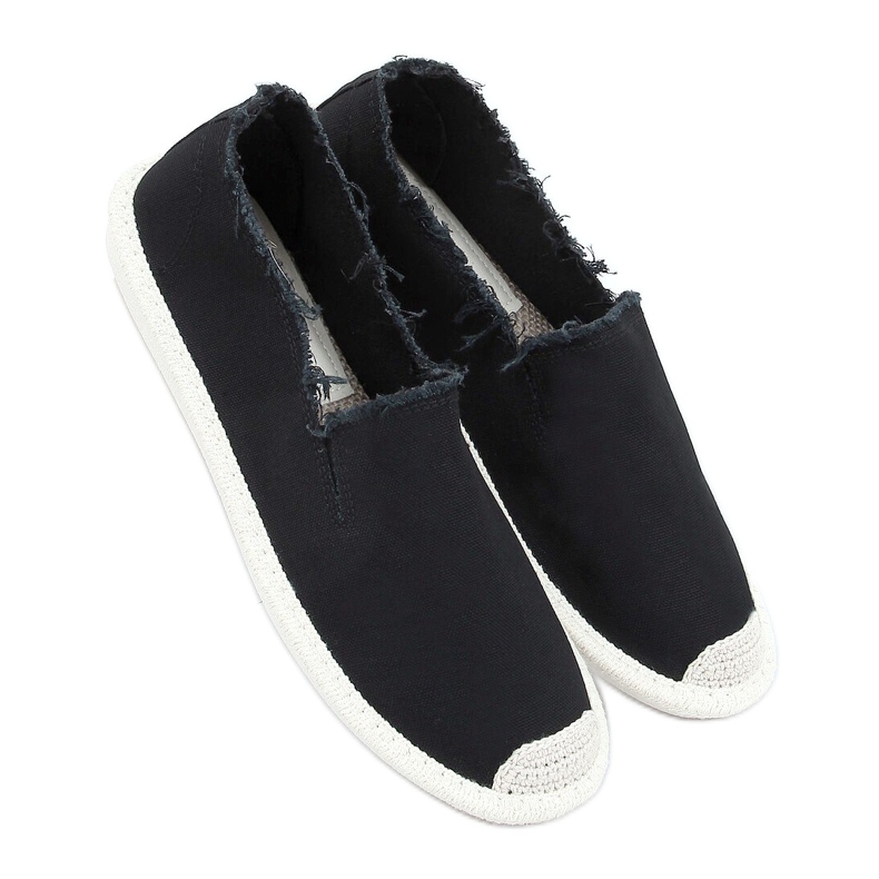 Alpargatas de mujer negras 7105 Negra negro