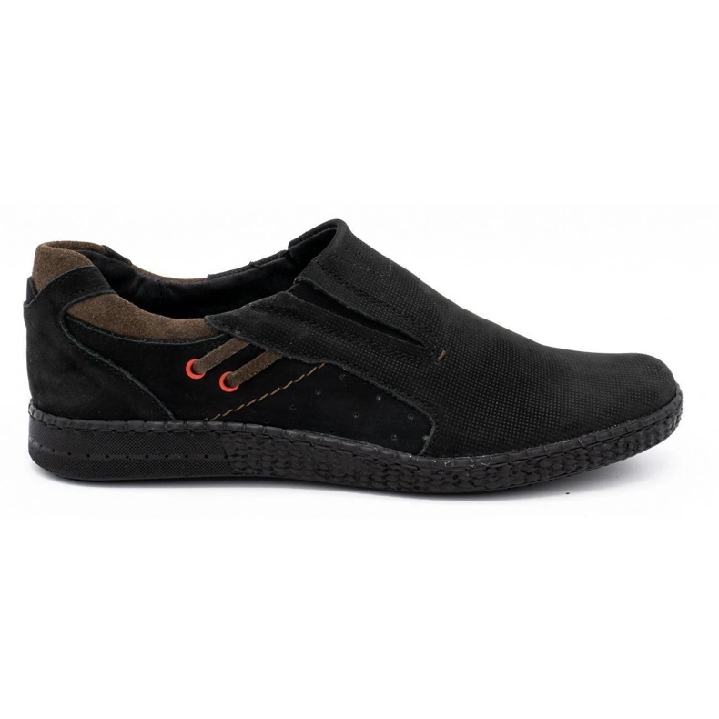 KOMODO Mocasines negros de hombre 862L KOMODO Mocasines negros de hombre 862L