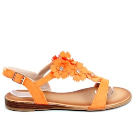 Sandalias de mujer naranja F3273 Orange