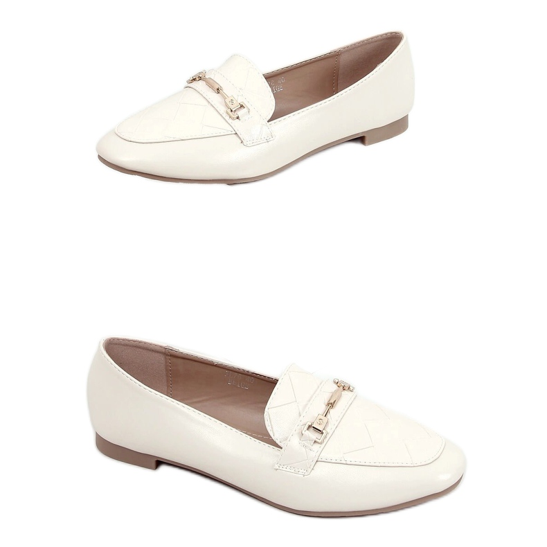 Mocasines de mujer beige JL76 Beige