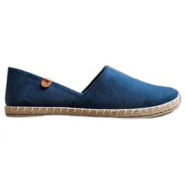 SHELOVET Alpargatas sin cordones azul marino