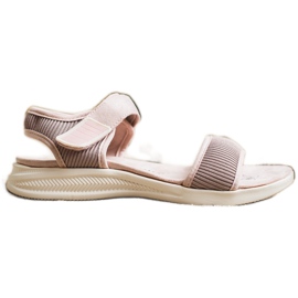 Evento Sandalias cómodas con velcro 20SD88-2022 rosa