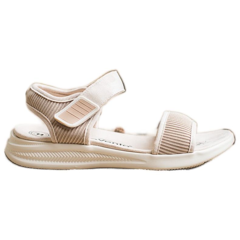 Cómodas Sandalias Velcro Evento 20SD88-2022 beige