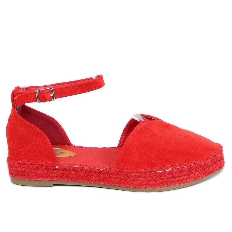 Alpargatas para mujer con corte rojo 1219 Rojo Alpargatas para mujer con corte rojo 1219 Rojo