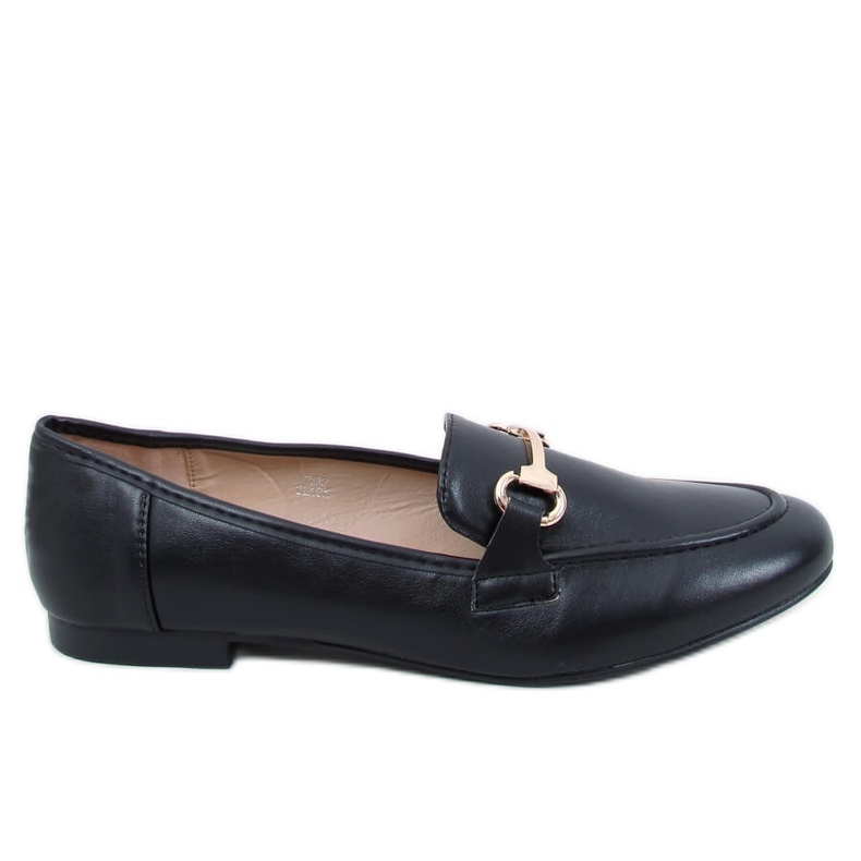 Black Mocasines negros de mujer T392 Black