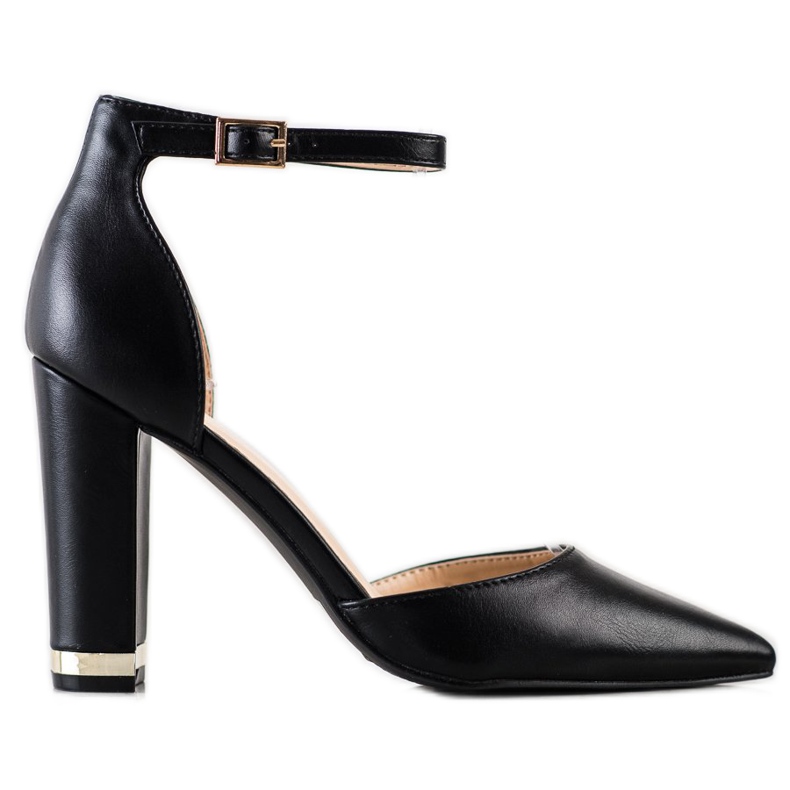 Diamantique Bombas con estilo en Spitz negro