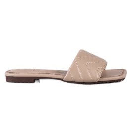 S. BARSKI Zapatillas S.BARSKI acolchadas beige