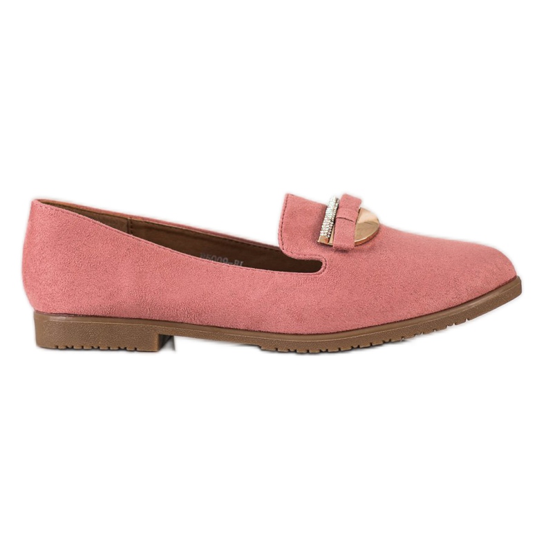 SHELOVET Señores elegantes con circonita cúbica rosado