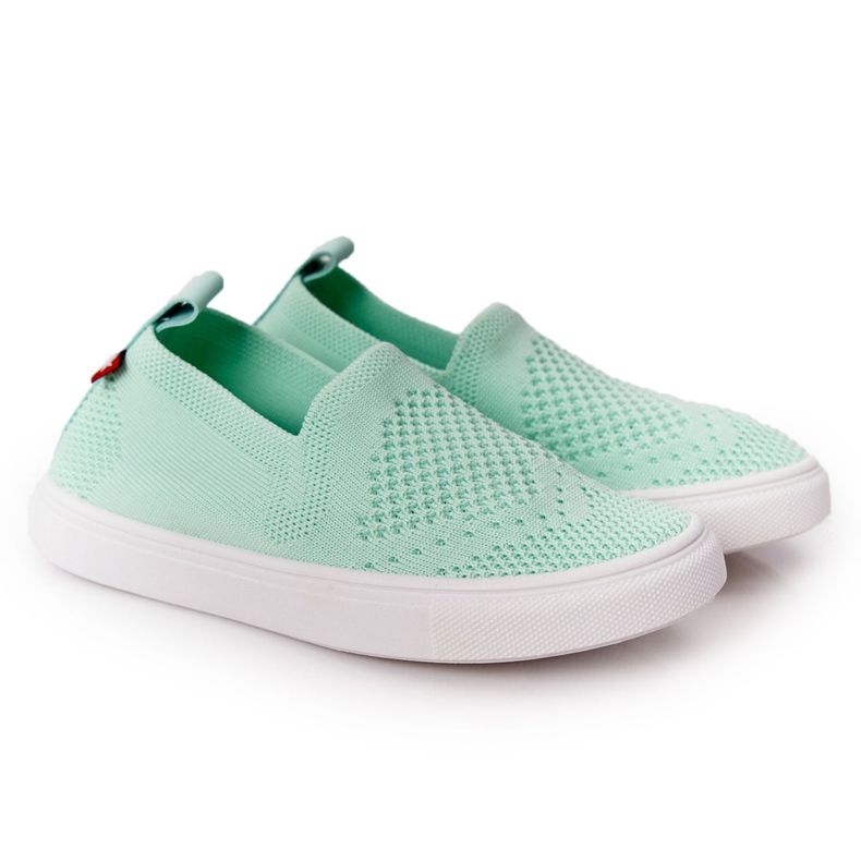 Zapatillas sin cordones Big Star HH374101 Menta sin cordones para niños verde