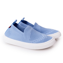 Zapatillas sin cordones Big Star HH374108 azules sin cordones para niños