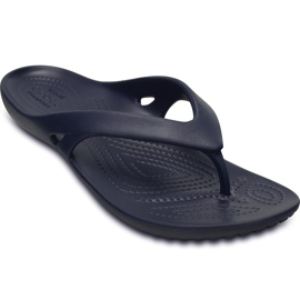 Crocs Kadee Ii Flip W Pantuflas de mujer azul marino 202492410 Crocs Kadee Ii Flip W Pantuflas de mujer azul marino 202492410