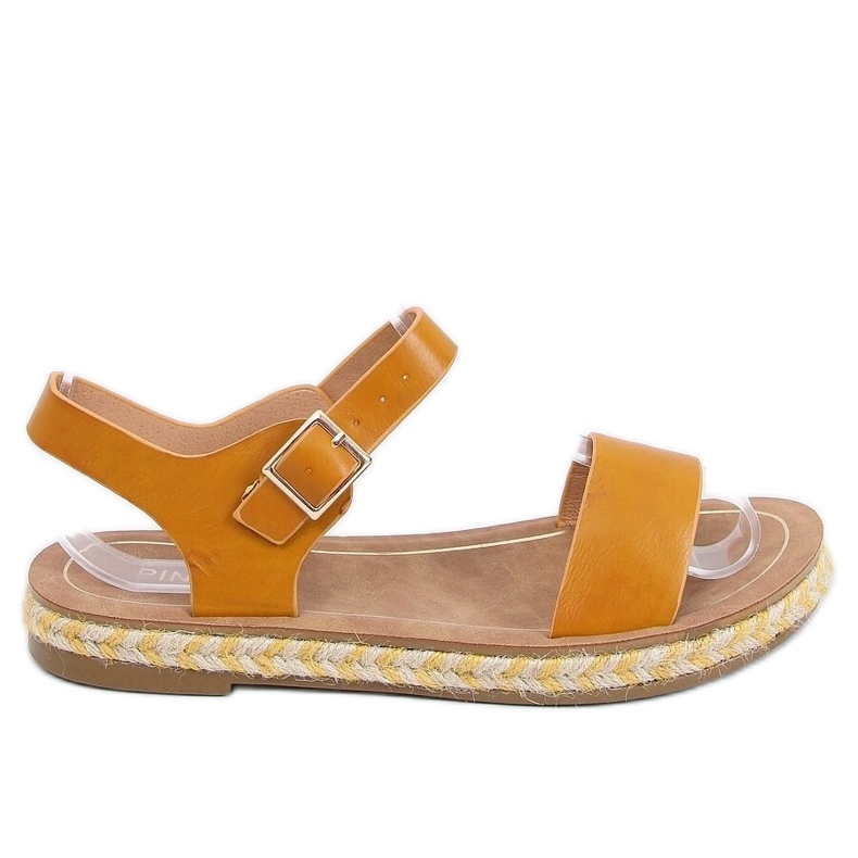Sandalias alpargatas mielTH005 Amarillo