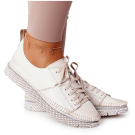 Zapatos de piel mujer Maciejka 05054-25 Golden oro Zapatos de piel mujer Maciejka 05054-25 Golden oro