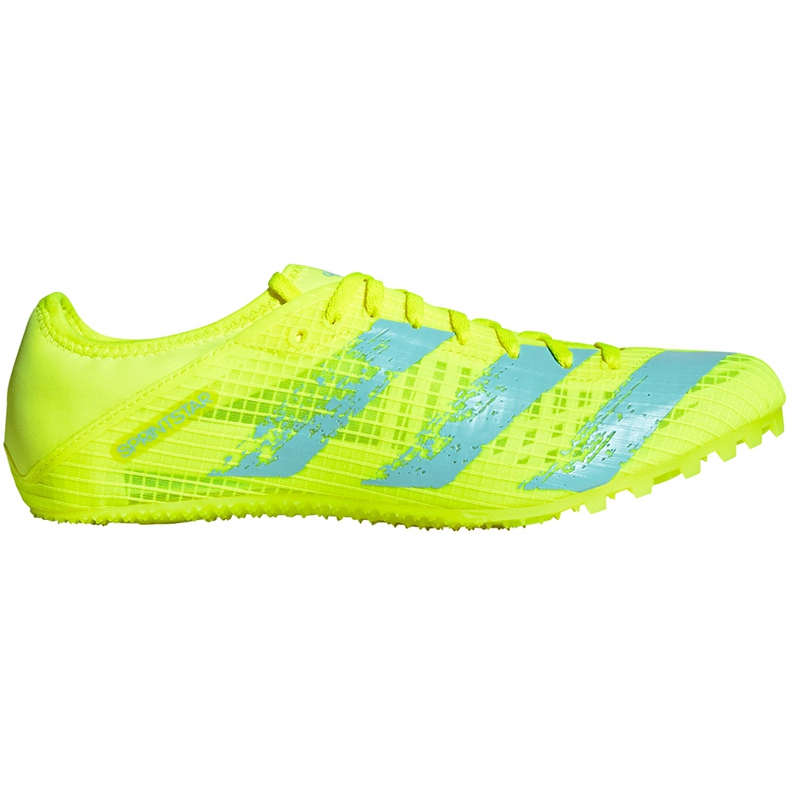 Zapatillas de hombres adidas Sprintstar spikes verdes FW2237