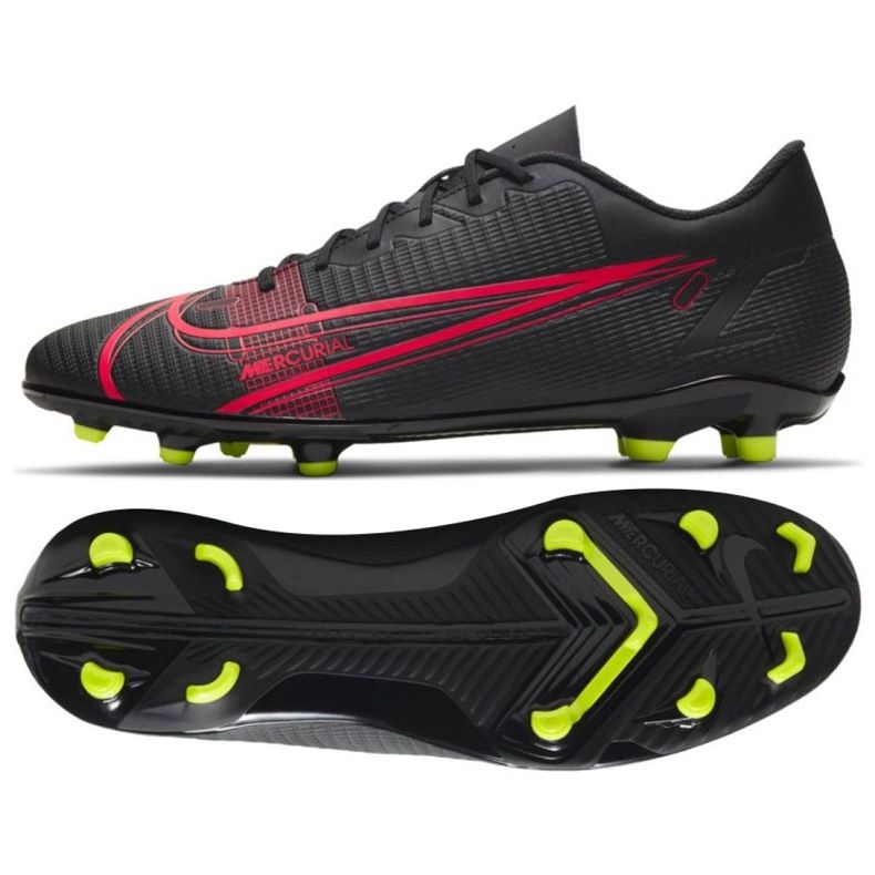 Zapatos de fútbol Nike Mercurial Vapor 14 Club FG / MG M CU5692090 multicolor negro