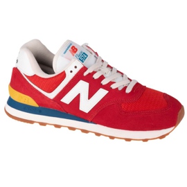 Zapatillas New Balance M ML574HA2 rojo
