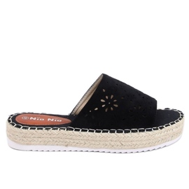 Alpargatas caladas negras 99-62A Negra negro