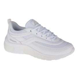 Zapatos Kappa Squince W 242842-1010 blanco