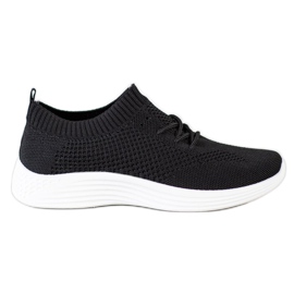SHELOVET Calzado deportivo sin cordones negro