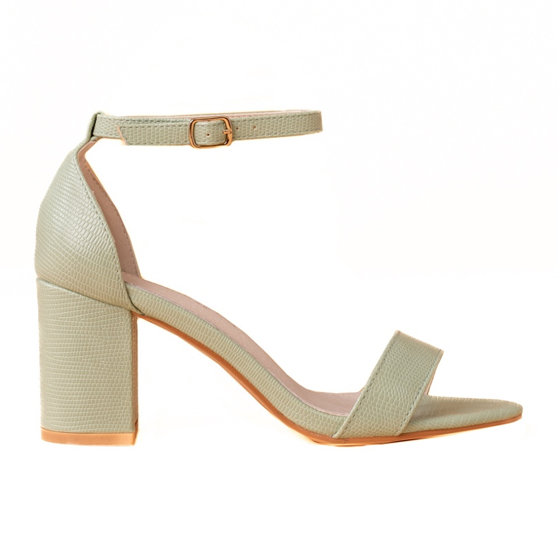 Goodin Sandalias de tacón Kalsic verde