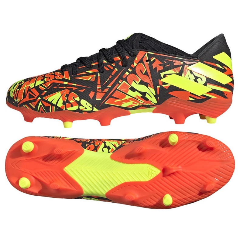 Botas de fútbol adidas Nemeziz Messi.3 Fg M FW7426 rojo