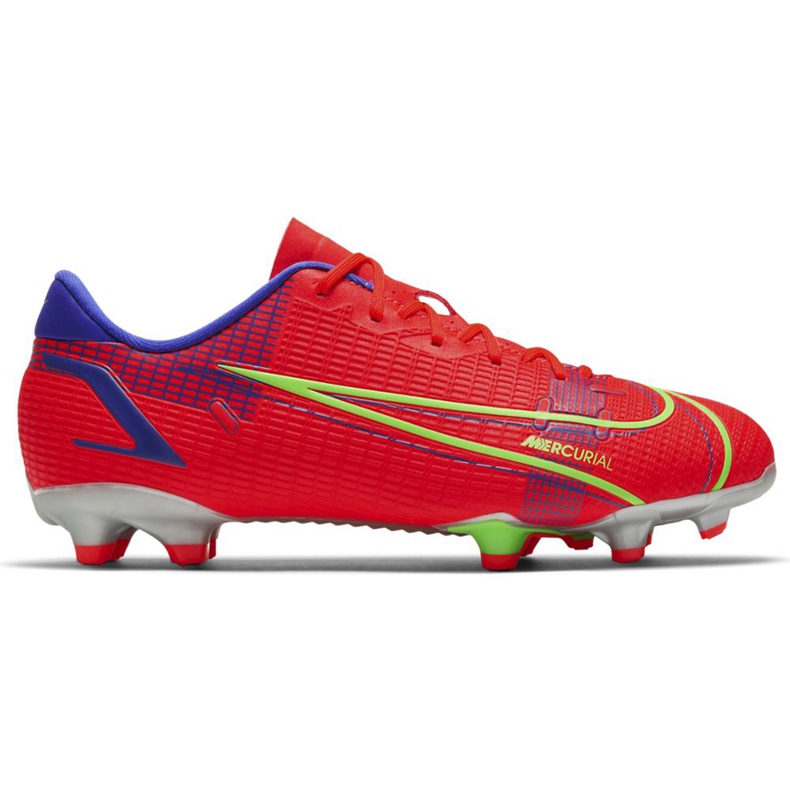 Calzado de fútbol Nike Mercurial Vapor 14 Academy FG / MG Junior CV0811 600 rojo rojo