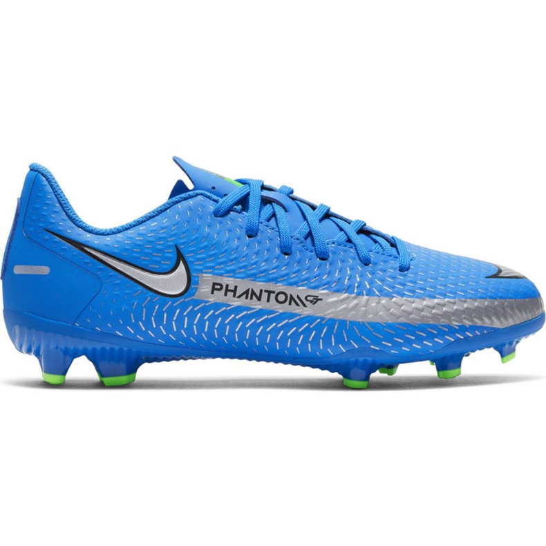 Calzado de fútbol Nike Phantom Gt Academy FG / MG Junior CK8476 400 azul azul