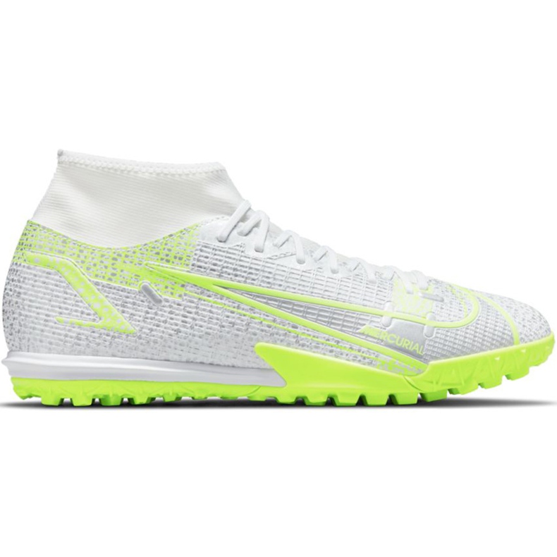 Zapatos de fútbol Nike Mercurial Superfly 8 Academy Tf CV0953 107 plata