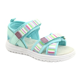 American Club TourQis Sandalias Velcro RL44 / 21 multicolor verde American Club TourQis Sandalias Velcro RL44 / 21 multicolor verde