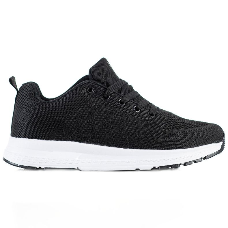 SHELOVET Zapatillas ligeras con cordones negro