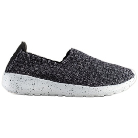 Sabatina Slipons trenzados grises