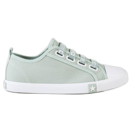 Zapatos deportivos Big Star para mujer HH274097 verde