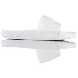 Pantuflas Big Star para mujer FF274A199 blanco