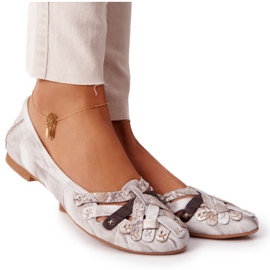 Bailarinas Mujer Piel Maciejka 01358-44 Dirty Beige Bailarinas Mujer Piel Maciejka 01358-44 Dirty Beige