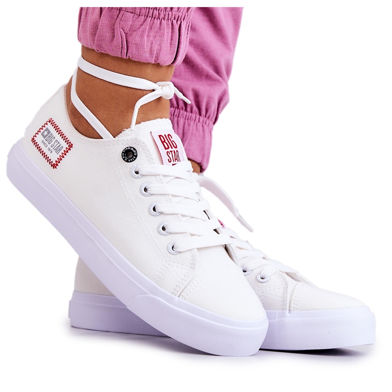 Zapatillas de Mujer Big Star HH274131 Blancas blanco