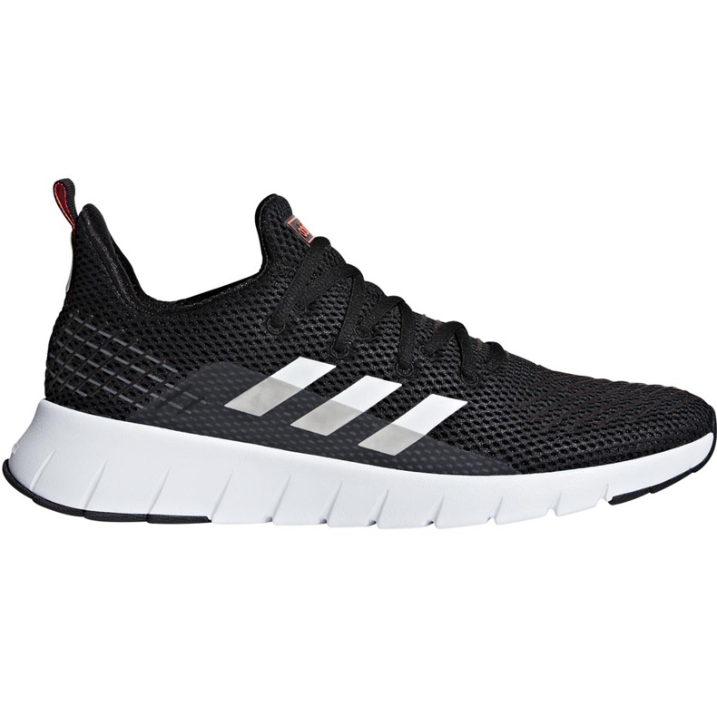 Zapatillas adidas Asweego Run negras hombre F37038 negro