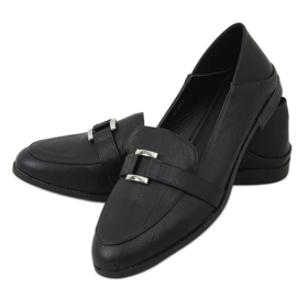 Mocasines de mujer negros 4585 Black