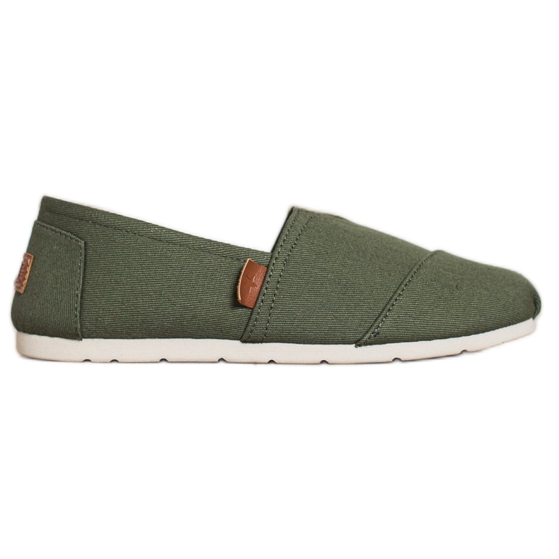 SHELOVET Zapatillas sin cordones verdes