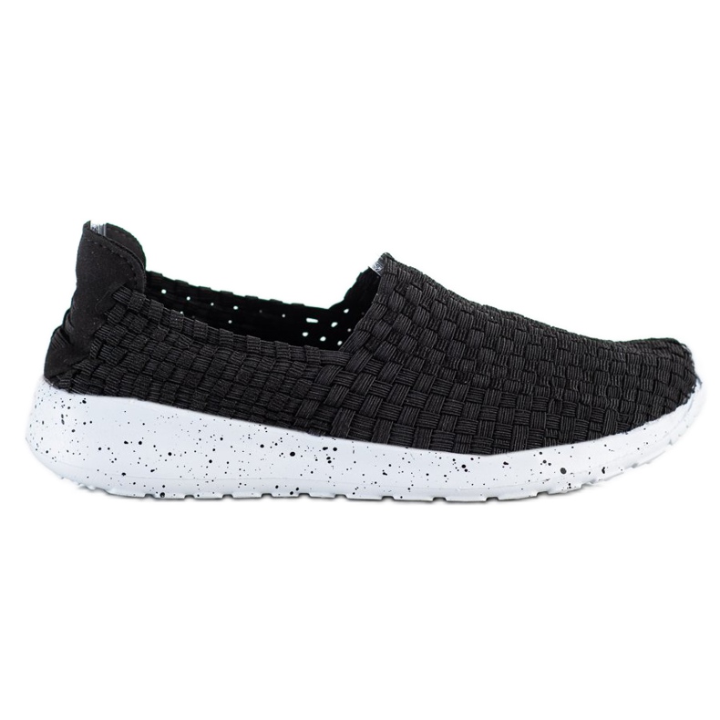 Sabatina Slipons trenzados negros