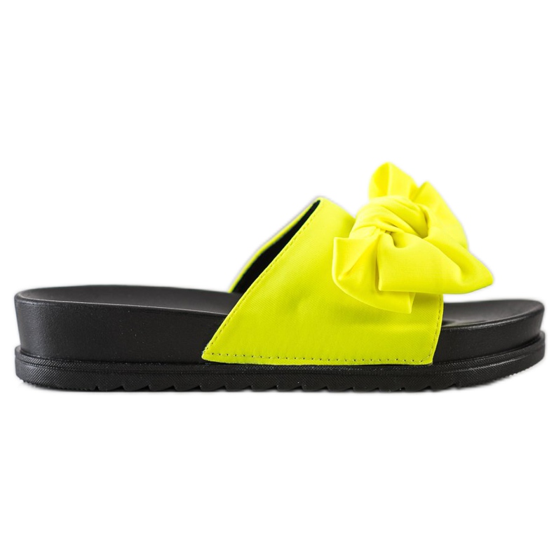 Seastar Zapatillas con lazo amarillo