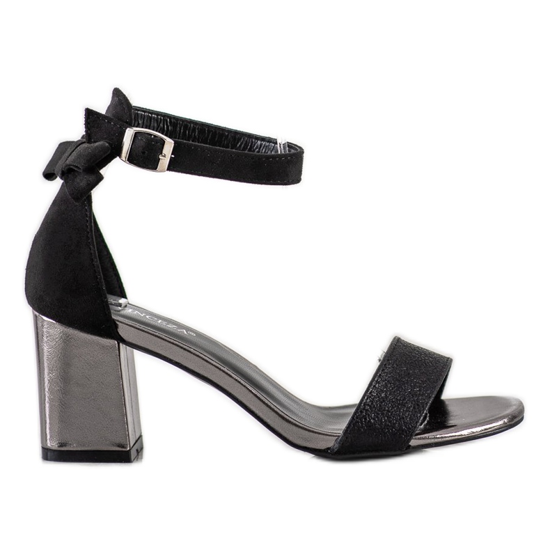 Sandalias Con Lazo VINCEZA negro
