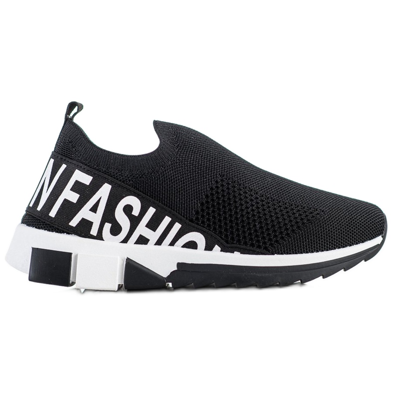 Filippo Zapatillas de deporte sin cordones de moda negro