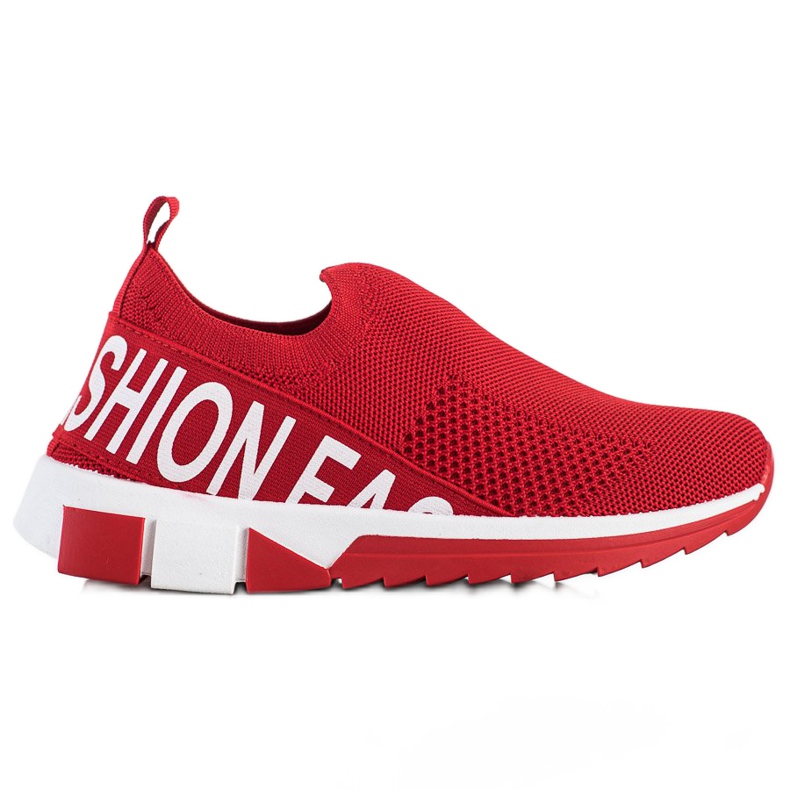 Filippo Zapatillas de deporte sin cordones de moda rojo