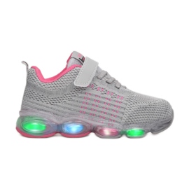 Vices Mordazas 3XC8078-LED-197-gris / fucsia rosa