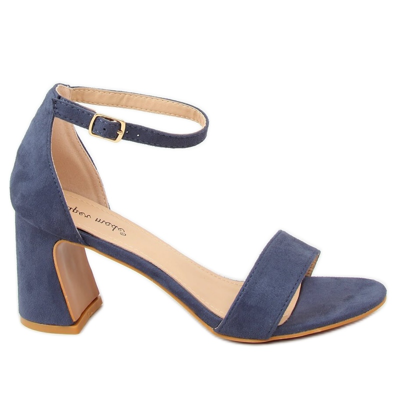 Sandalias de tacón azul 8741 Blue Sandalias de tacón azul 8741 Blue